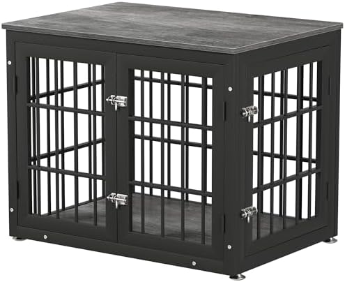 rehomerance 32" Heavy Duty Dog Crate Furniture for Small and Medium Dogs by Rehomerance