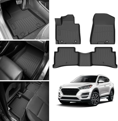Cartist Floor Mats Compatible with Hyundai Tucson 2016-2021 & Kia Sportage 2017-2022 Floor Mat for Tucson Accessories All Weather Cargo Liners Carpet Protection TPE Odorless - Image 2