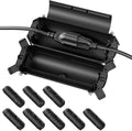 [9 Pack] Flemoon Outdoor Extension Cord Safety Cover with Waterproof Seal by FLEMOON