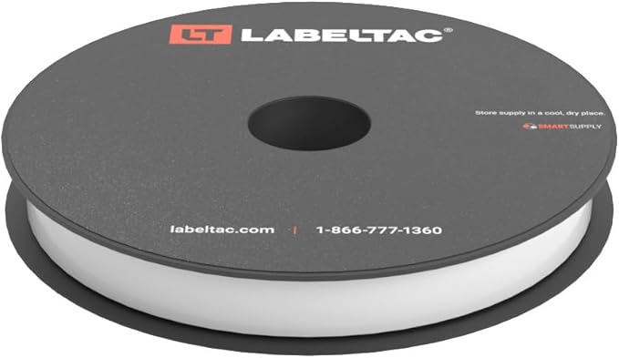 LT4/LT4P/LTPX Label Supply 0.5" x 150' White by LabelTac