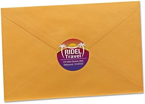 Avery® Printable Round Labels, Sure Feed® Technology, Glossy White Labels, 2" Diameter, Permanent Adhesive, Laser/Inkjet, 120 Total (22807) - Image 5