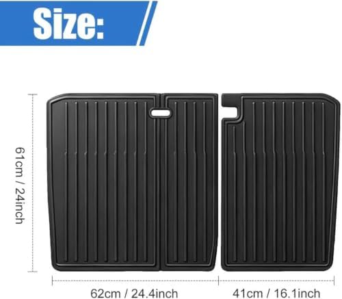 Rear Seat Back Protector Mats for Tesla Model 3 Highland 2024 2025 2026 - Image 2