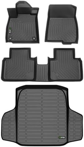 Floor Mats & Cargo Liner for 2018-2022 Honda Accord/Accord Hybrid by HAFIDI