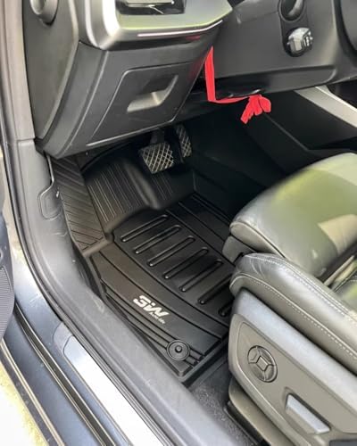 3W Floor Mats for Audi Q5 SQ5 2018-2025, TPE All-Weather Custom Fit - Image 4