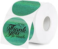 2 Inch Holographic Thermal Labels,Green Round Thermal Printer Labels,Printable Round Thermal Printer Labels Self-Adhesive Direct Thermal Label(300 Labels/Roll Green) by Unknown