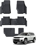AUXKO All Weather Floor Mats for Jeep Grand Cherokee L 7 Seat 2021-2026 by AUXKO