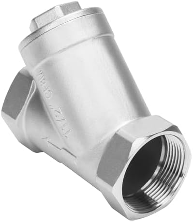 1-1/2 Inch Wye Strainer 100 Mesh Screen Filter Valve - 800 WOG SUS316 CF8M - Image 2