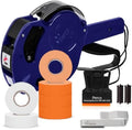 Perco Price Gun 1-Line Kit with 2 White 4 Orange Rolls, Clip & Ink Rollers by Perco
