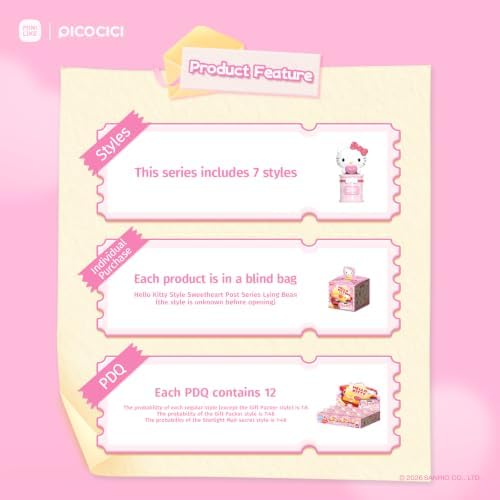 Hello Kitty Phone Decorations Sanrio Blind Box Adhesive Decorative - Image 7