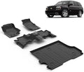 Floor Mats & Cargo Liner for 2009 2008 2007 2006 2005 2004 2003 2002 Chevy Trailblazer All Weather Car Mats Chevrolet Trailblazer Floor Mats-Black by VOUKIY