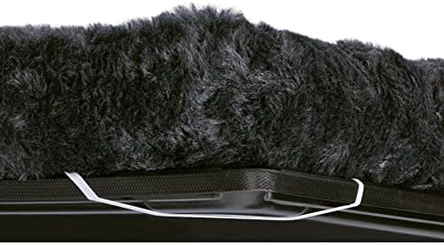 MidWest Homes for Pets QuietTime Giant Dog Bed - Gray Faux Fur Bolster, Ultra-Soft and Machine Washable, Fits 54-Inch Crates and Carriers, for XXL Breed Dogs - Image 2