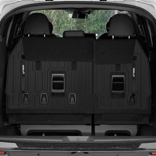 Custom for 2021-2026 Toyota Sienna Rear Seat Backrest Mats All Weather TPE Protection Mat Accessories (for 2021-2026 Toyota Sienna Backrest Mats) - Image 3