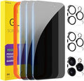 PEHAEL for iPhone 16 Pro Max Privacy Screen Protector+Camera Lens Protector by PEHAEL
