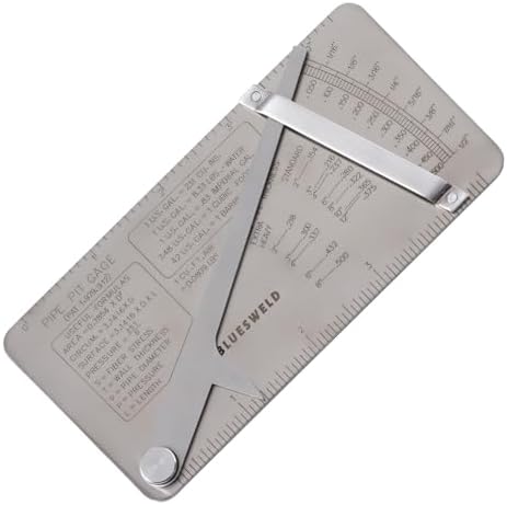 Pipe Pit Welding Gauge Gage Welder Inspection Measuring Tools by Unknown