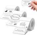 NIIMBOT Thermal Label Maker Paper 50×30 mm 230 Labels/Roll White 3Packs, for B1 B21 B31 B3S K3 Label Maker by NIIMBOT%C2%AE