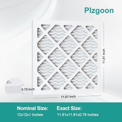12x12x1 Air Filter MERV 8 Pleated, 6-Pack for AC & Furnace, MPR 600 - Image 2