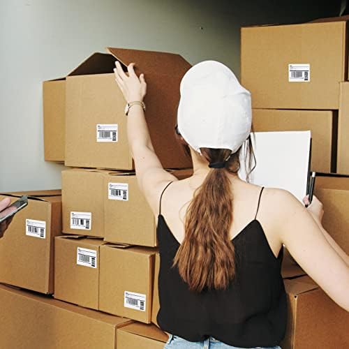 LabelMore 3 1/3 x 4 Labels - 6 Up Self Adhesive Shipping Labels - FBA Labels - 100 Sheet/ 600 Labels - Image 6
