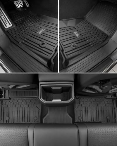 3W Floor Mats for Toyota Tacoma 2024-2026 Double Cab Automatic - Image 5
