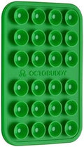 OCTOBUDDY Classic - Silicone Suction Phone Case Adhesive Mount, Spade Green by OCTOBUDDY