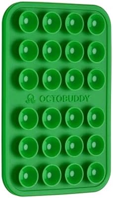 OCTOBUDDY Classic - Silicone Suction Phone Case Adhesive Mount, Spade Green by OCTOBUDDY
