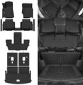 Naibeve Floor Mats for Jeep Grand Cherokee L 2021-2026 no Center Armrest by NAIBEVE-USA
