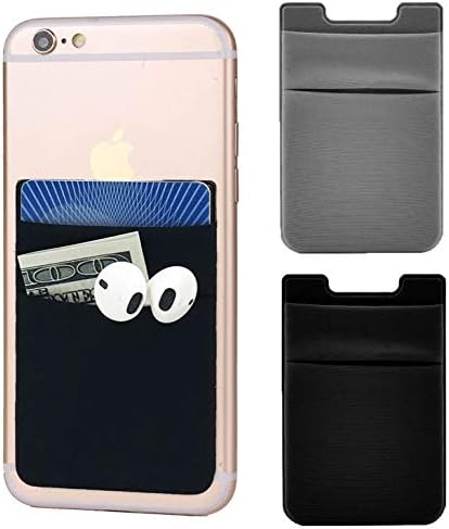 Fulgamo Phone Wallet Stick on,Card Holder for Phone Case,Phone Card Holder by Fulgamo