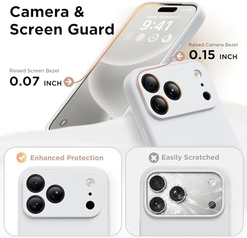 GolbinBox Magnetic for iPhone 18 Pro Case/17 Pro Case, Light Gray - Image 5