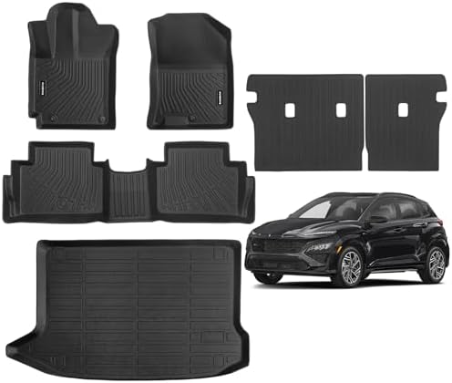 Naibeve Floor Mats for 2018-2023 Hyundai Kona(No Electric) by NAIBEVE-USA