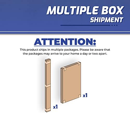 SafeRacks 2x8 Overhead Garage Storage Rack, White, 12"-21" Height - Image 2