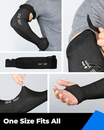 toolant Ultra-Comfort Cut Resistant Sleeves for Gardening & Welding - Image 5