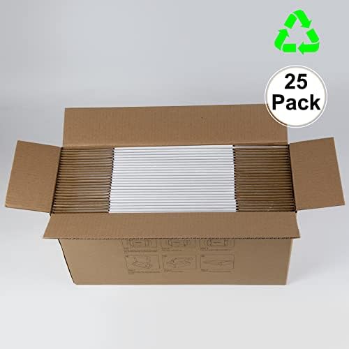 9x6x4 Inches Shipping Boxes Pack of 25, White Corrugated Cardboard Boxes for Small Bussiness - Image 7