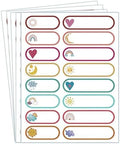 Laminating Waterproof Water Bottle Labels - Write-on Daycare Stickers by Unknown