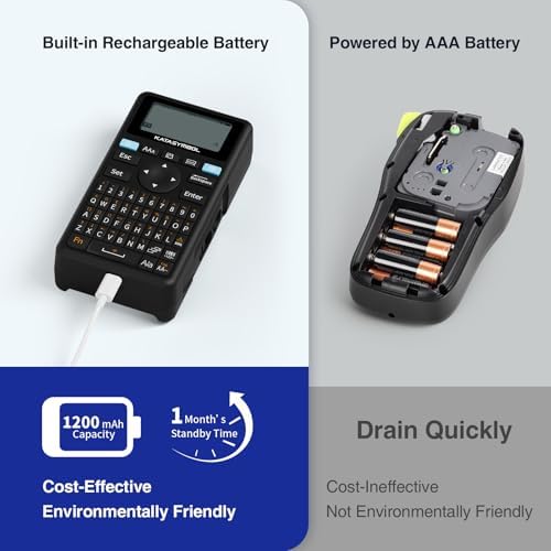 SUPVAN E11 Keyboard & Bluetooth Label Maker Machine - Image 3