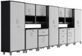 11-Piece Garage Storage Cabinets System Heavy Duty Workshop Set by FLIXELIO