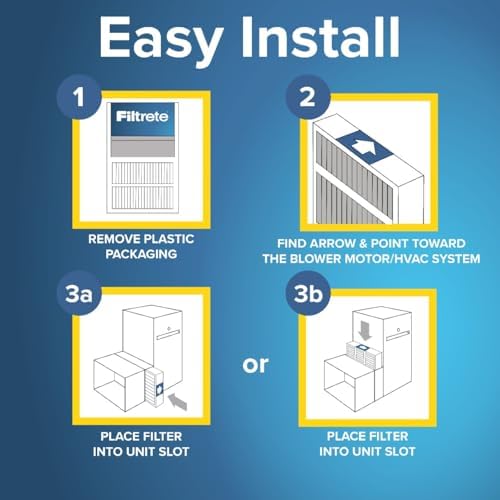 Filtrete 20x20x4 Air Filter, MERV 13, MPR 1900, 2 HVAC Filters - Image 3