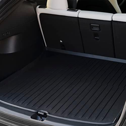6Pcs Floor Mats for Tesla Model Y 2021/2022/2023/2024 Accessories, TPE All Weather Anti-Slip Waterproof 3D Front Frunk Rear Trunk Cargo Liner Tray Mats - Image 5