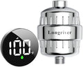 Longriver Tem8 Shower Filter Fixture with Temperature Display by DesignedforaSpa-LikeShower