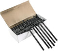 100PCS 21 Ring Plastic Comb Binding Spines 5/8 Inch Diameter by FL
