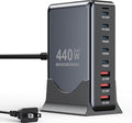 USB C Charger Block 440W Charging Station Hub, 8 Port GaN III Fast Charging by BODSEIEOU