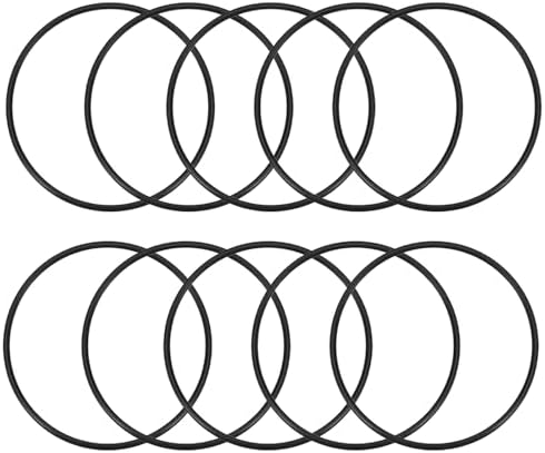 Nitrile Rubber O-Rings 94.6mm OD 87.5mm ID 3.55mm Width, Metric Sealing Gasket for Plumbing, Gas, Automotive and Faucet Repair, Pack of 10 by HUANLING