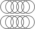Nitrile Rubber O-Rings 94.6mm OD 87.5mm ID 3.55mm Width, Metric Sealing Gasket for Plumbing, Gas, Automotive and Faucet Repair, Pack of 10 by HUANLING