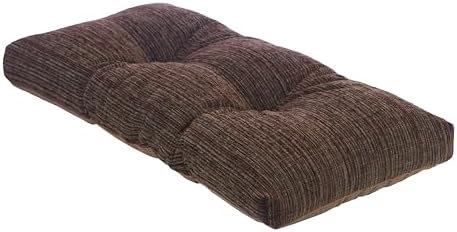 Klear Vu The Gripper Non-Slip Tufted Bench Cushion for Indoor Furniture, Assembled in USA, Entryway Storage, Bay Window, Corner Nook or Piano Seat, 30 Inches, Chenille Chocolate - Image 5