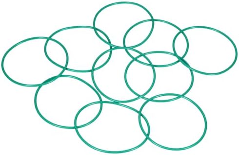 10pcs Fluorine Rubber O-Rings 56mmODx51mmIDx2.5mmW FKM Seal Gasket by Unknown