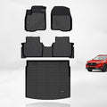 KELCSEECS Floor Mats & Cargo Liner Custom for 2026 2025 2024 2023 Honda CRV Hybrid Cargo Mat Floor Liners Trunk Liner Car Mats Trunk Mat Honda CR-V All Weather Floor Mats Accessories by KELCSEECS