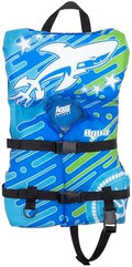 Aqua Oceans 7 Life Jacket for Kids - US Coast Guard Approved Life Vest for Infant, Child & Youth Boys and Girls, Open-Side PFD for Boating, Swimming & Water Sports by Aqua+LEISURE