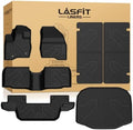 LASFIT Floor Mats for Ford Explorer 2011-2014 7 Bench Seat with Cargo Liner by LASFIT