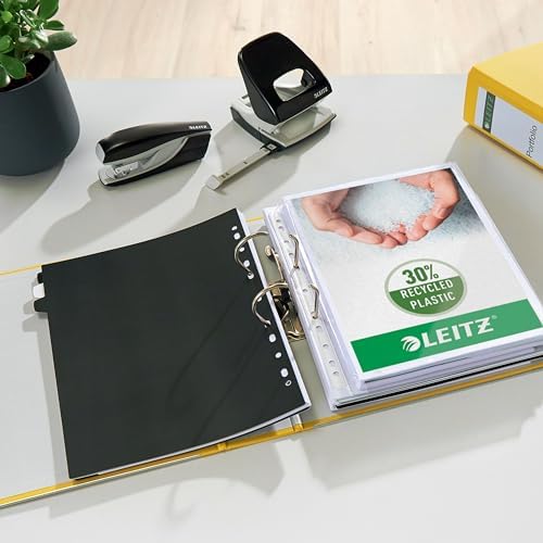 Leitz 101015 Ring Binder Yellow - Image 6