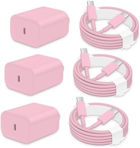 AISNI USBC Charger Block for iPhone 17/16/15 Charger Fast Charging 3 Pack by AISNI