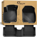 All Weather Floor Mats Fit for 2017-2022 Honda CR-V (Gasoline & Hybrid) by IKABEVEM