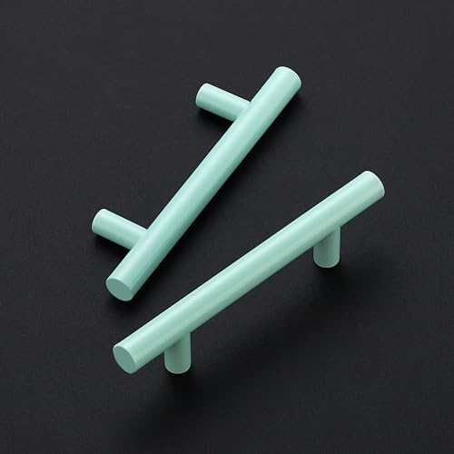 Ravinte Cabinet Handles,5" Length,3" Hole Center,Green,30 Pack - Image 2